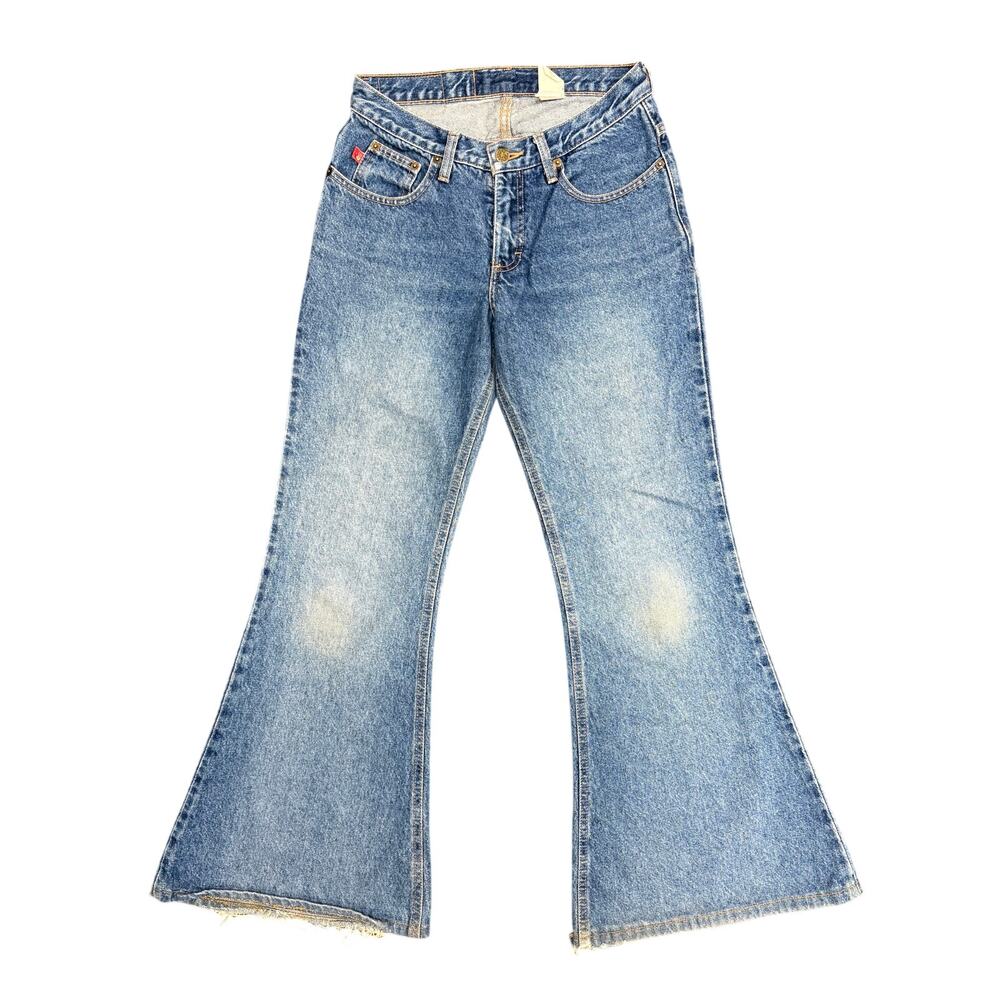 90s y2k Mudd Mid-Rise Denim Flare Bell Bottom Jeans